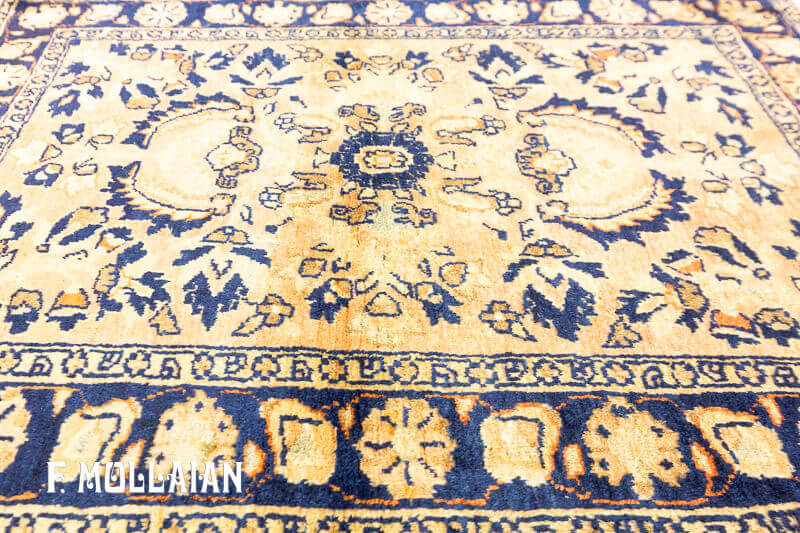 Antique Persian Saruk Small Rug n°:24375310